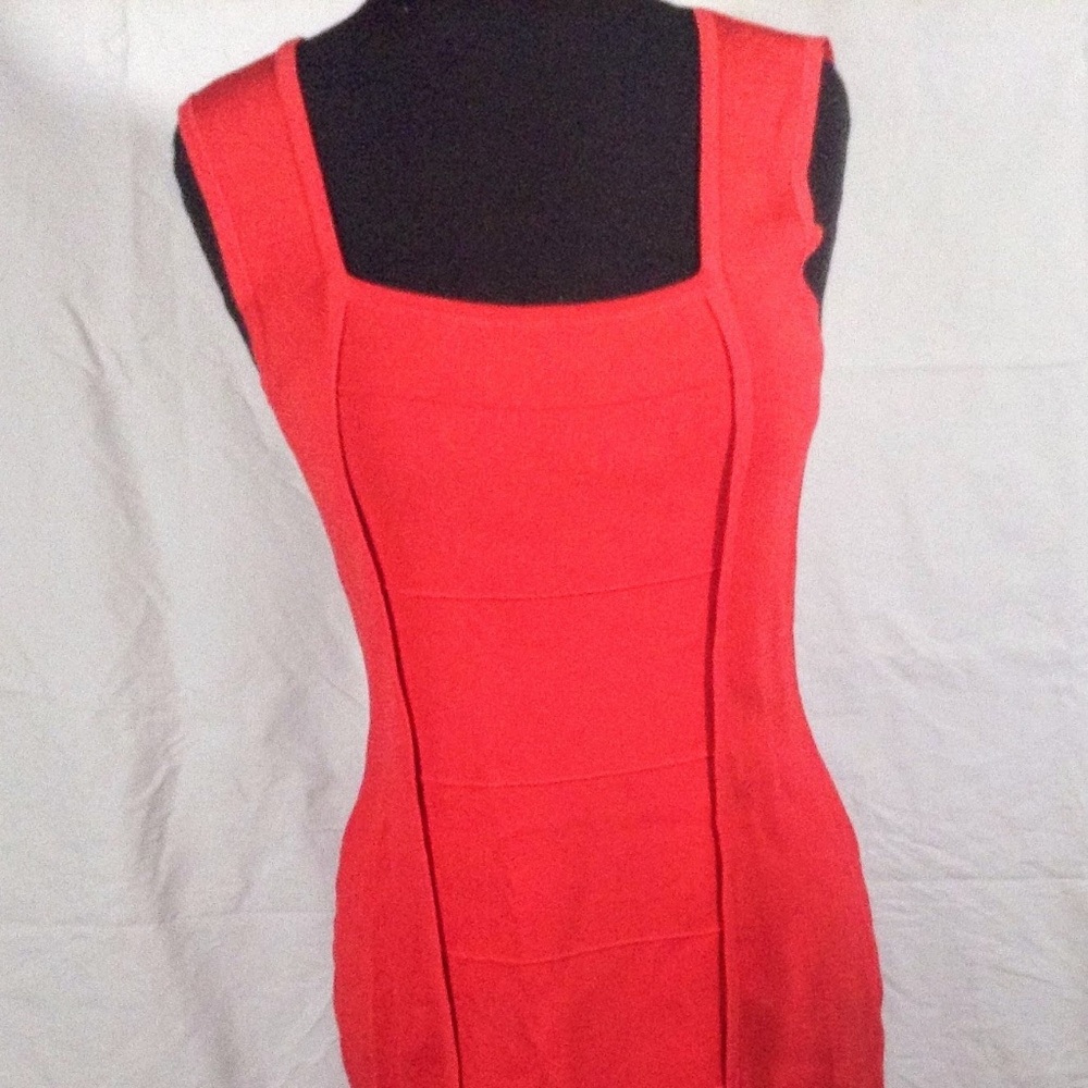 Spense Red Bandage LIKE Bodycon Mini SzM,